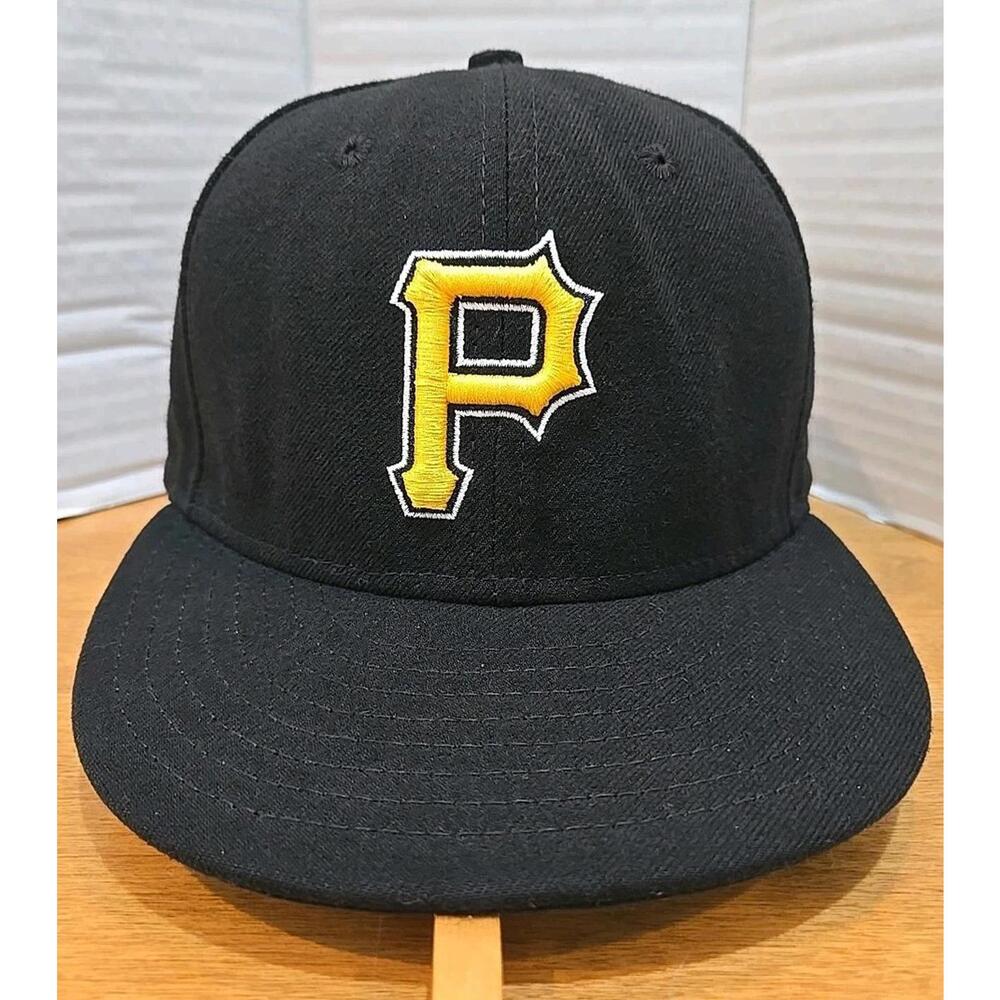 Pittsburgh Pirates New Era 59fifty Fitted Hat 7 1/8 Official MLB Made In USA